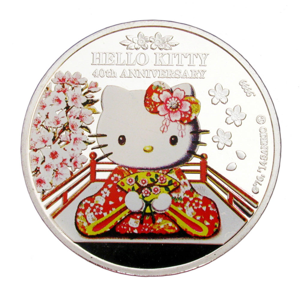 A Pair of Japan Anime Cartoon Kimono Hello Kitty 40th Anniversary