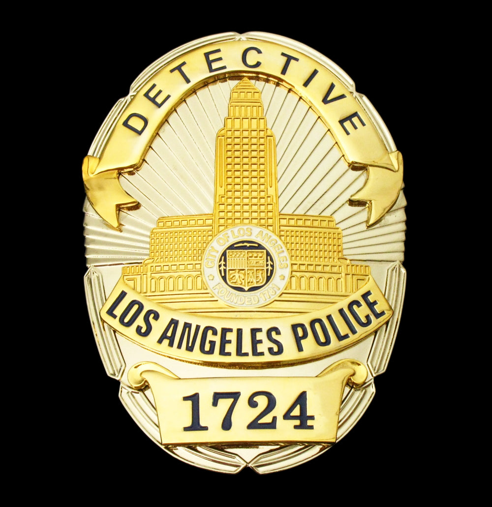 LAPD DETECTIVE BADGE KM企画 警察 刑事 バッジ NYPD NYPD Detective