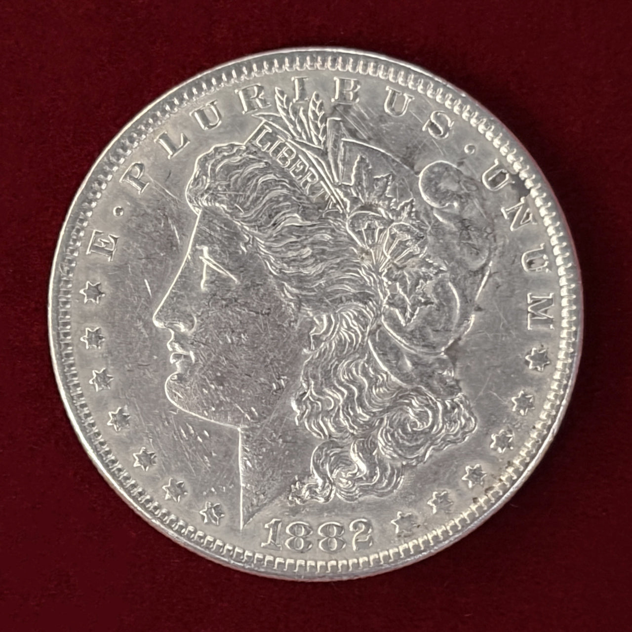 アメリカ】1ドル 銀貨 モルガンダラー 1882［B-0000647］ – ワールド