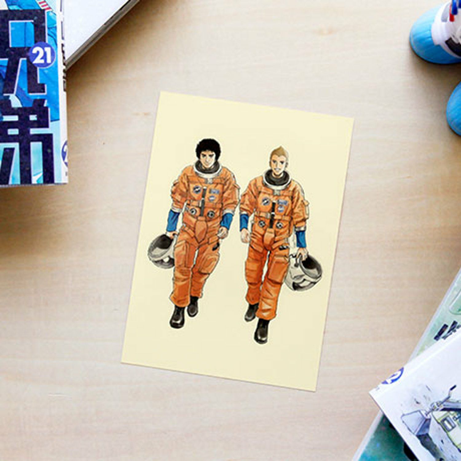 宇宙兄弟 メモリアルパズル 月に向かう南波兄弟 | コルクショップ