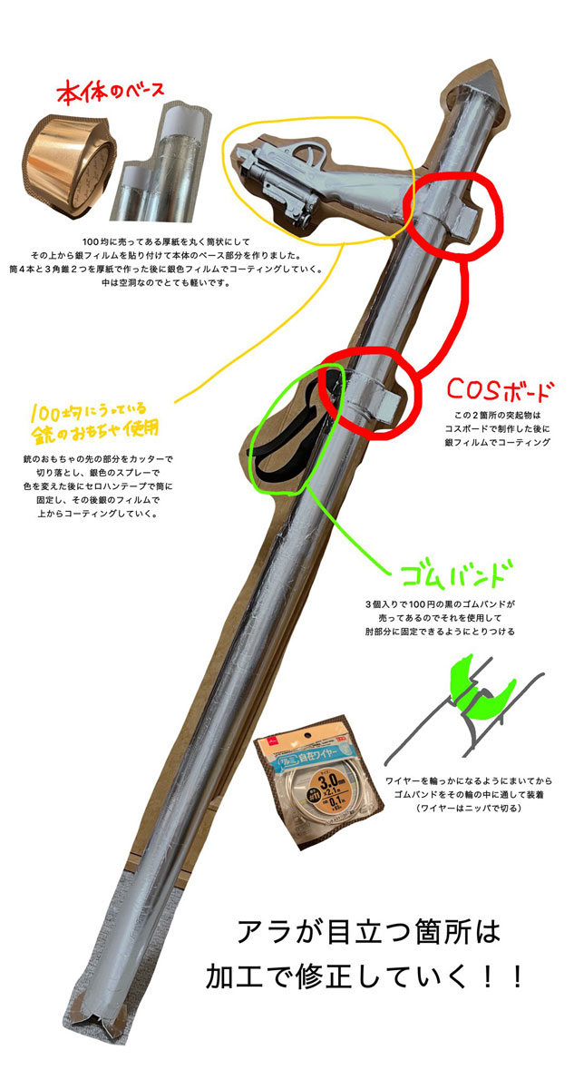 コスプレイヤーEVA『進撃の巨人』ハンジ・ゾエの次元を超える雷槍は