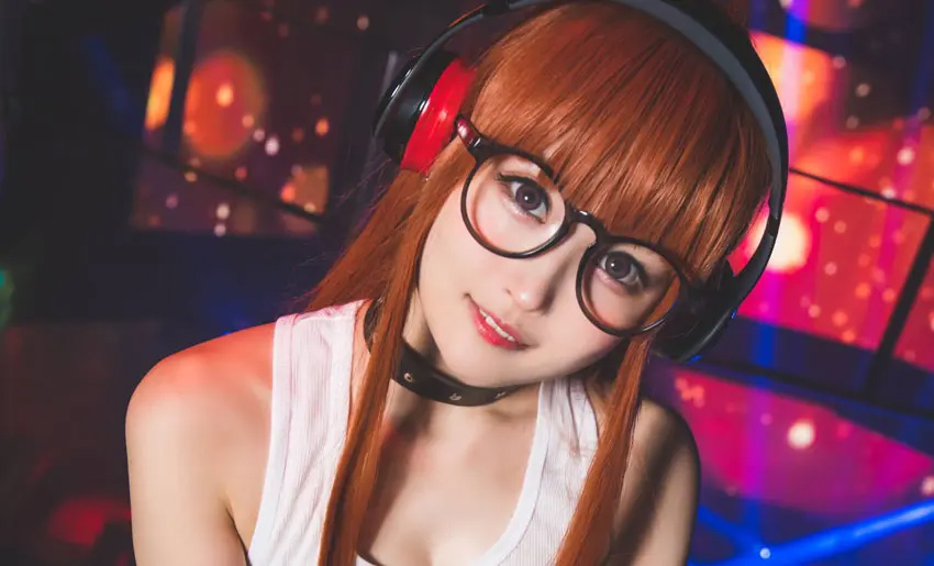 コスプレイヤーのこめこ『ペルソナ5 ダンシング・スターナイト』佐倉