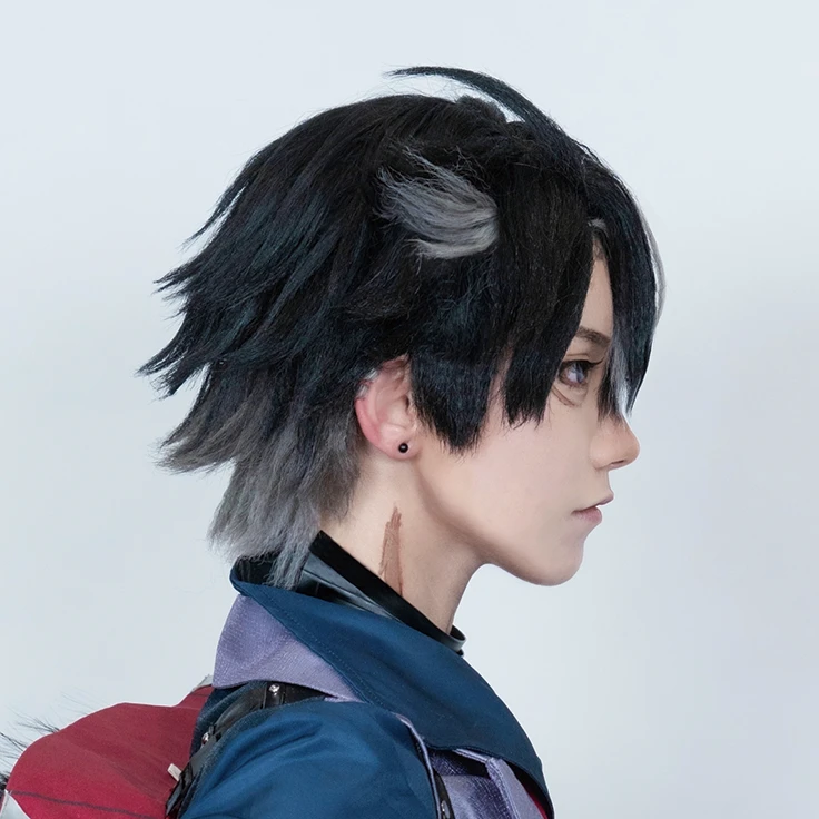 原神】リオセスリ風コスプレウィッグの作り方！ ツートンカラーも