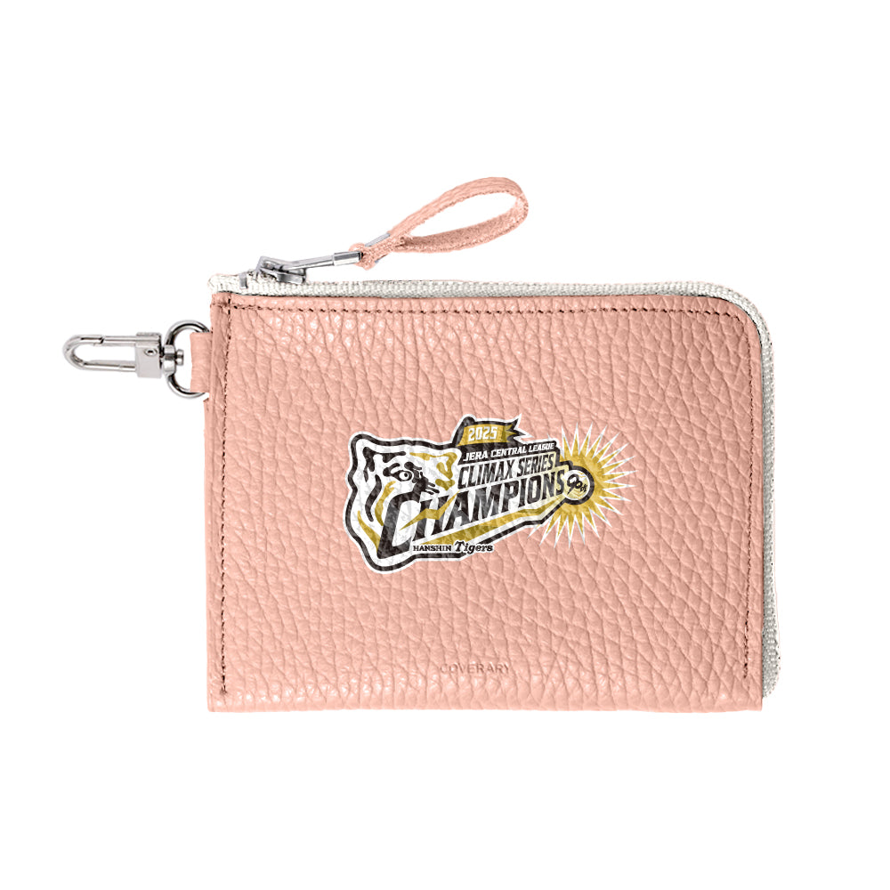 期間限定】阪神タイガース × COVERARY 2025CS優勝ロゴ 本革 イタリアン