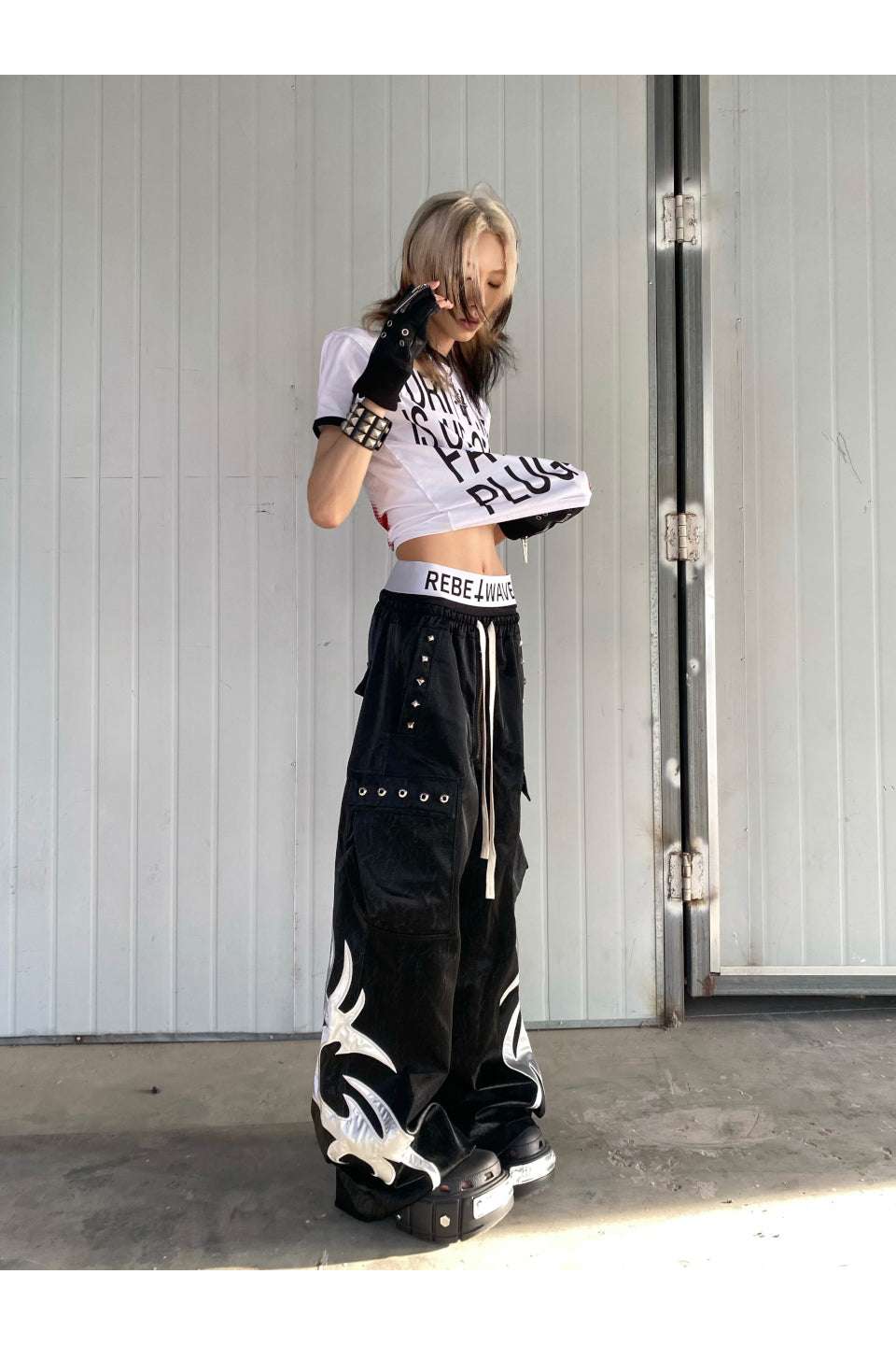 REBEL WAVE レベルウェーブ｜REBEL WAVE Logo Boxer Shorts ロゴ