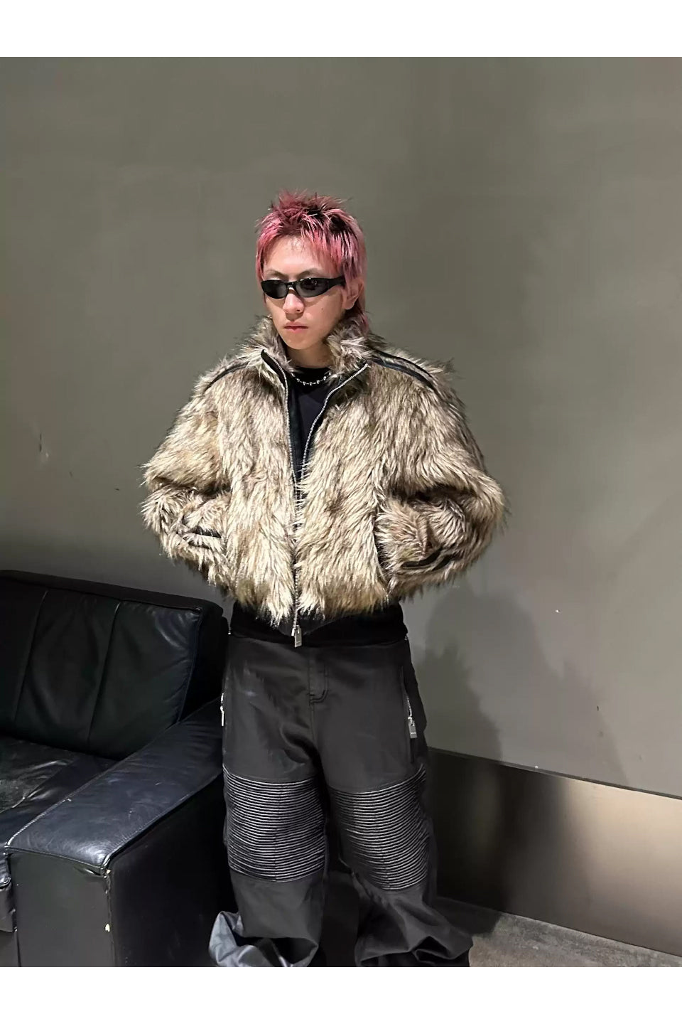 RYE CHASIN | Reversible Fur Leather Jacket ファー レザー – CLOSET