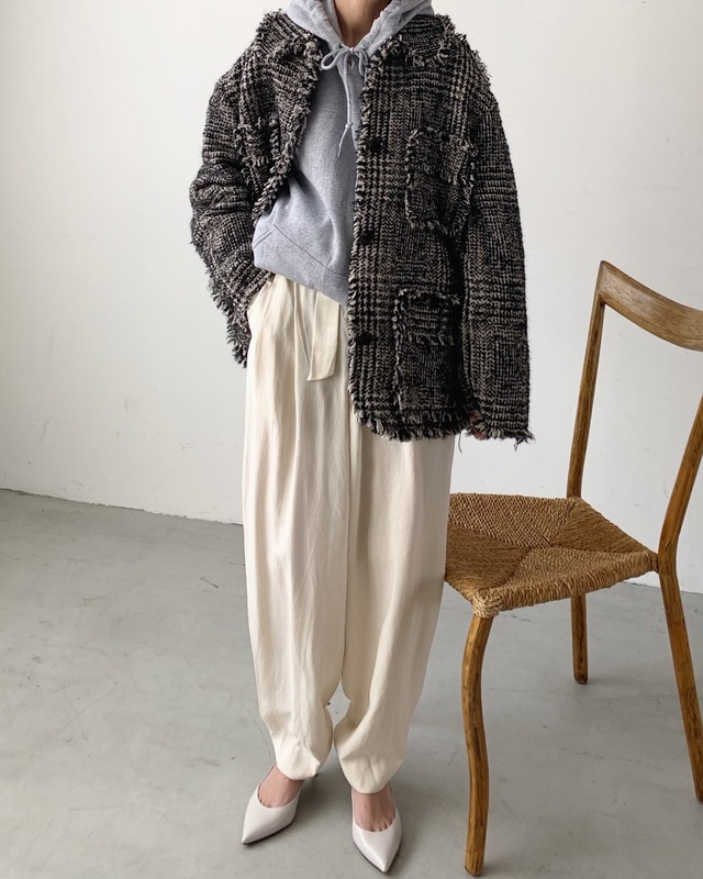 松本恵奈のMUST BUY- CLANEのお気に入りアイテム紹介 “MIX TWEED