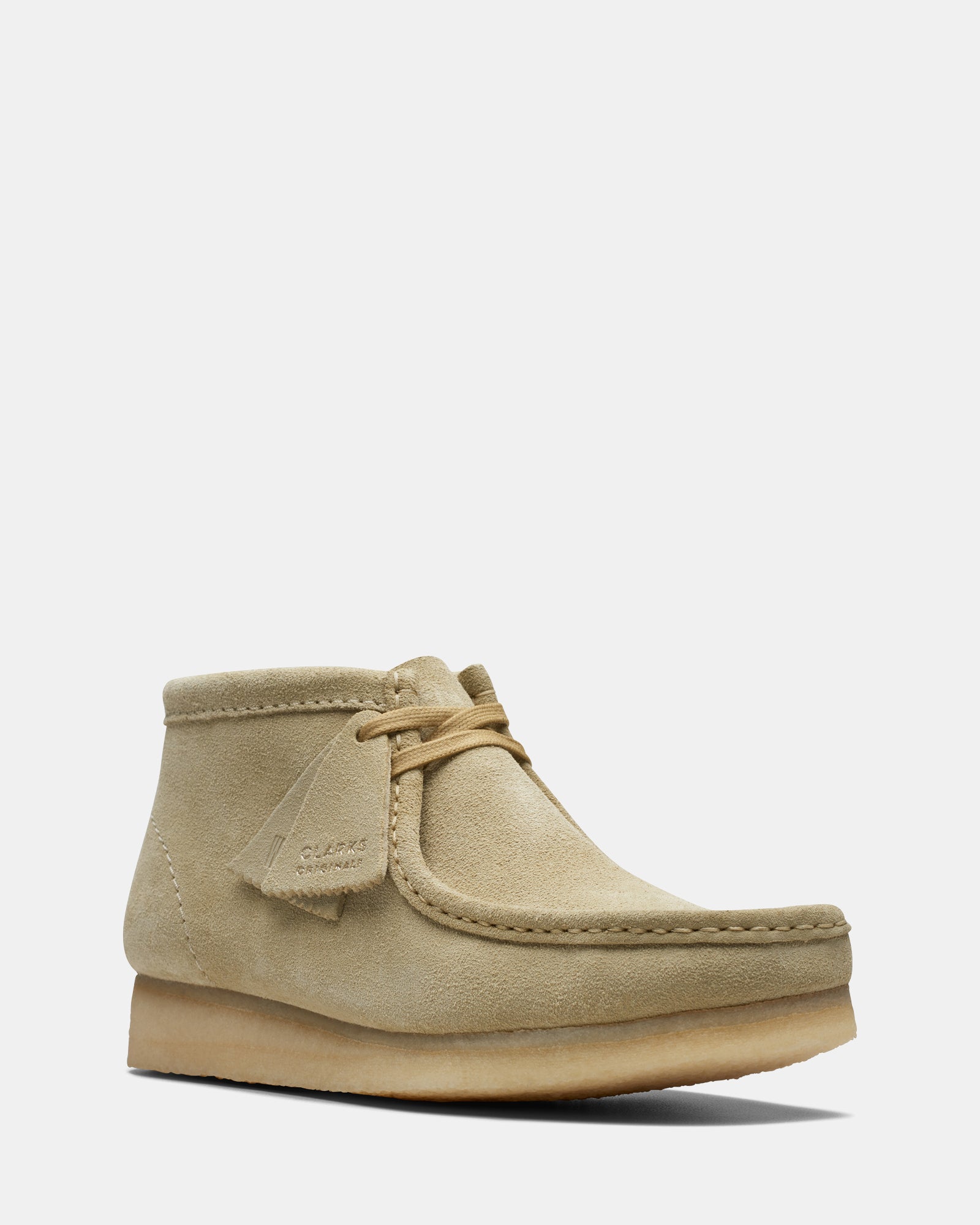 Wallabee Boot. (W) Maple Suede – Clarks