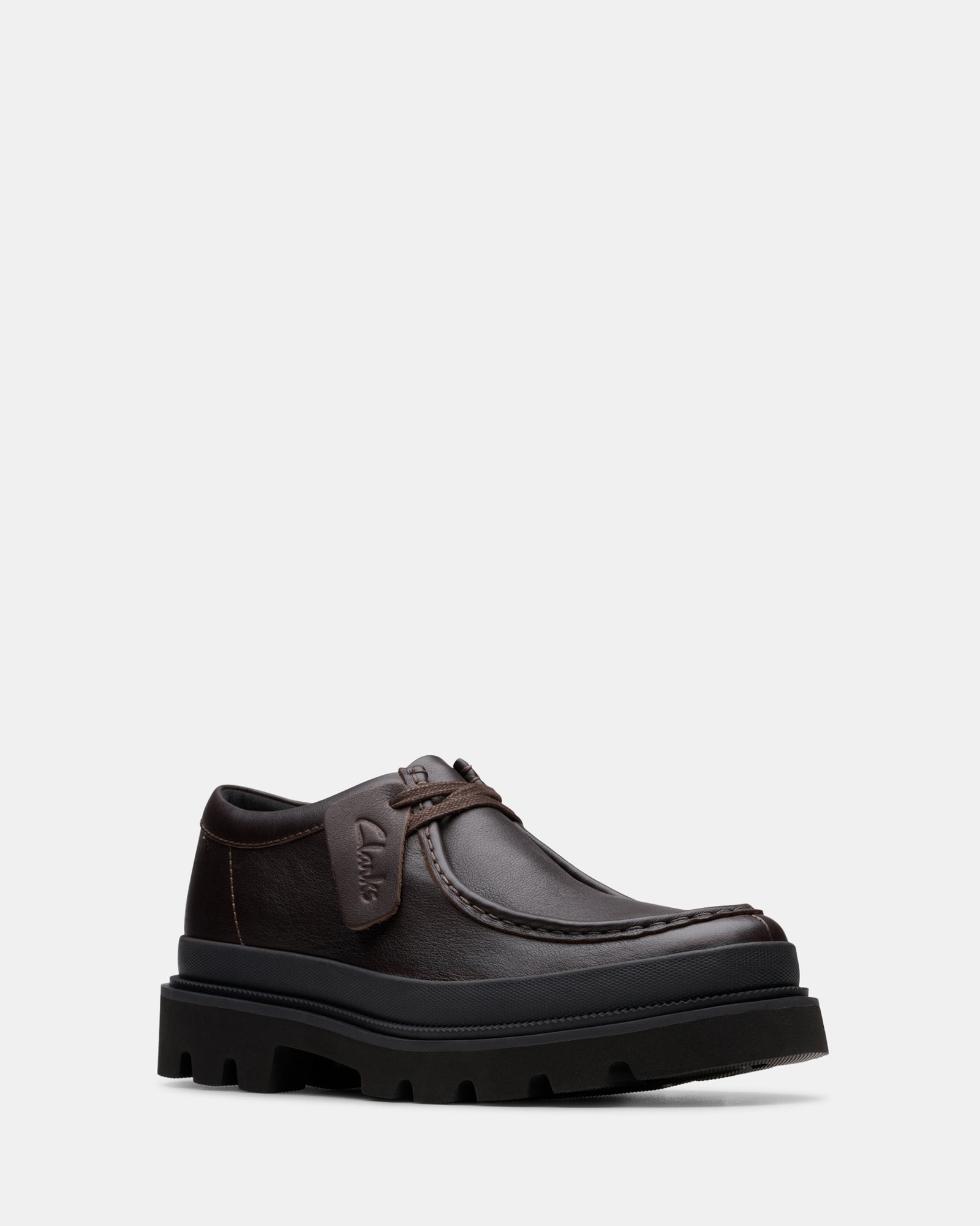 Badell Seam Brown Leather – Clarks