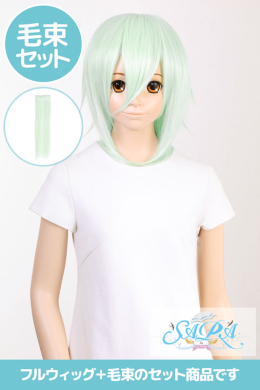 ウルフレイヤー - 抹茶ラテ(限定色) | ウィッグ | コスプレウィッグ