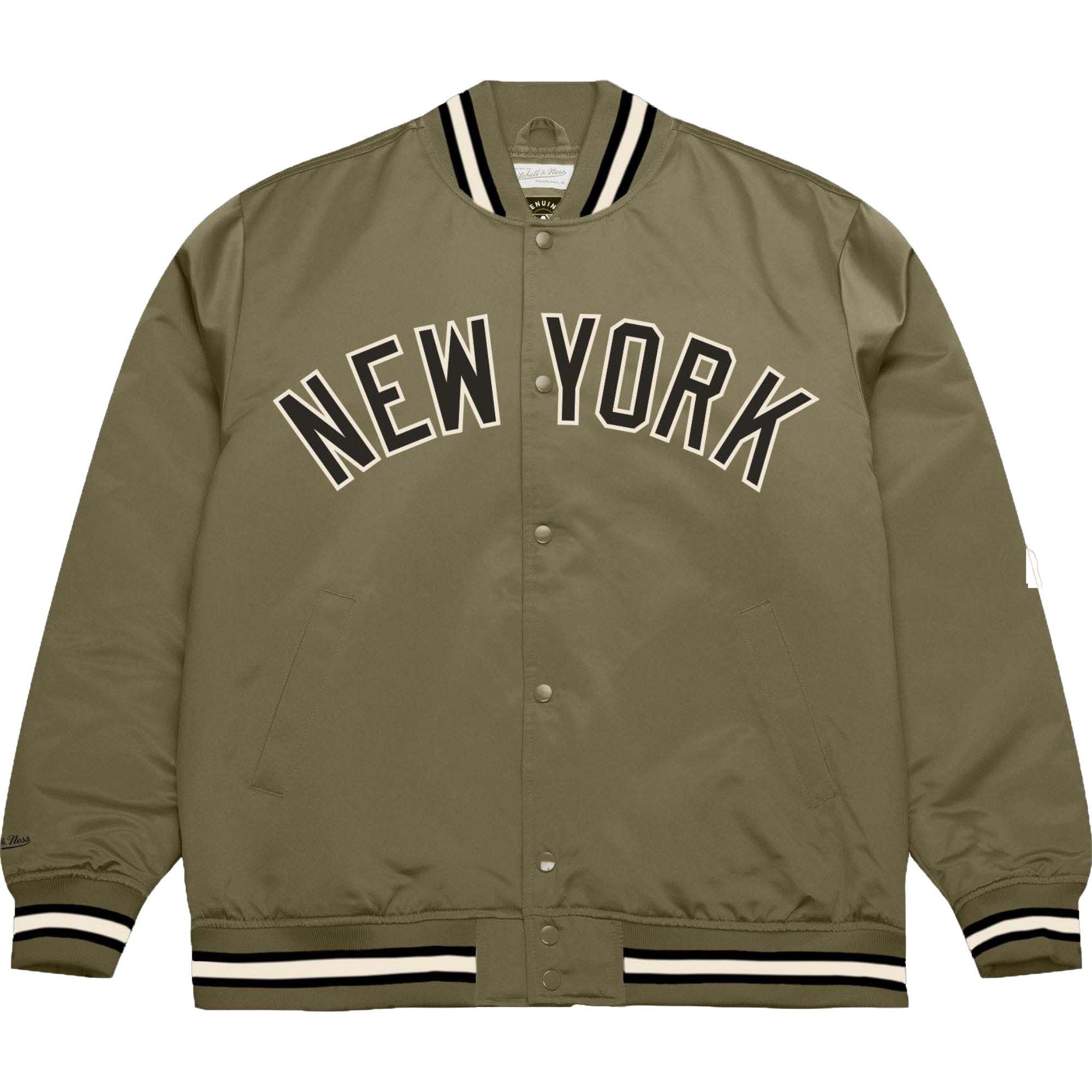 Mitchell & Ness Men's New York Yankees Lightweight Satin Jacket