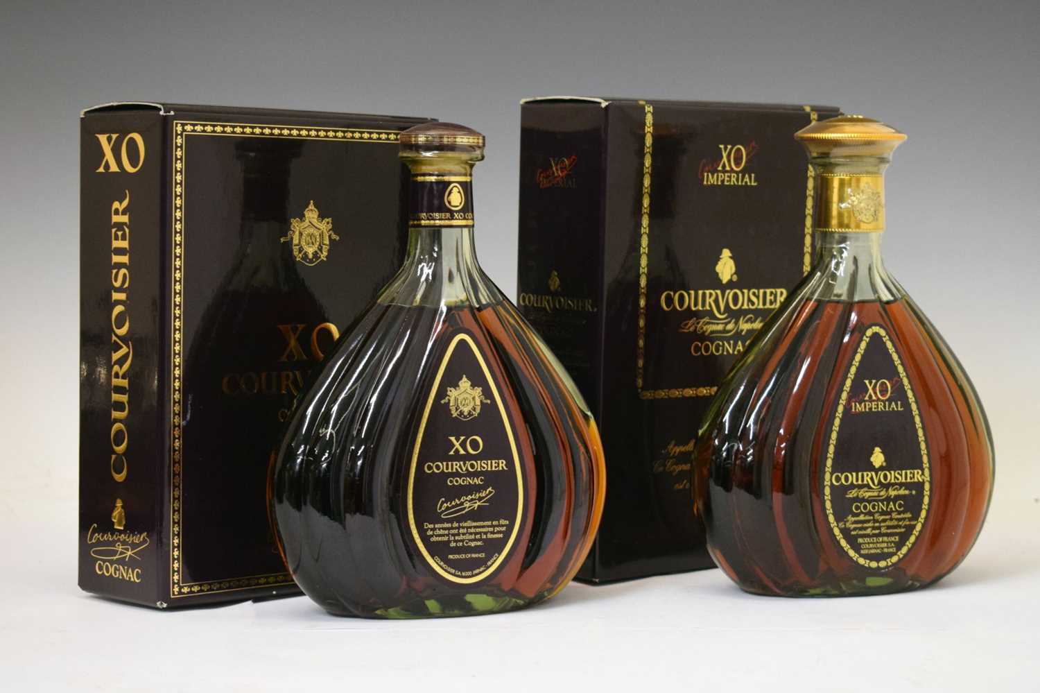 Lot 728 - Courvoisier XO Cognac and Courvoisier XO
