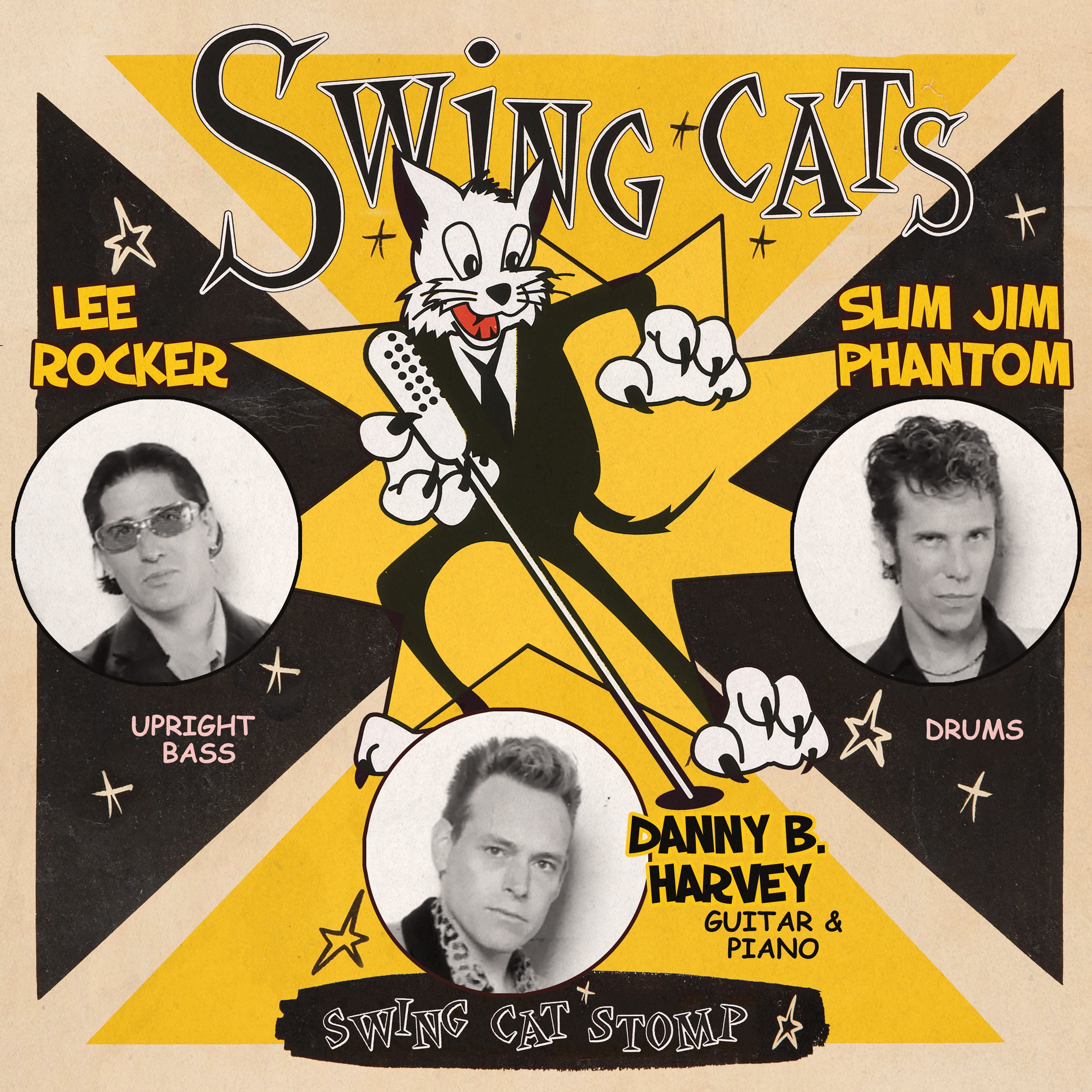 Swing Cats - Swing Cat Stomp (Yellow LP) - Cleopatra Records