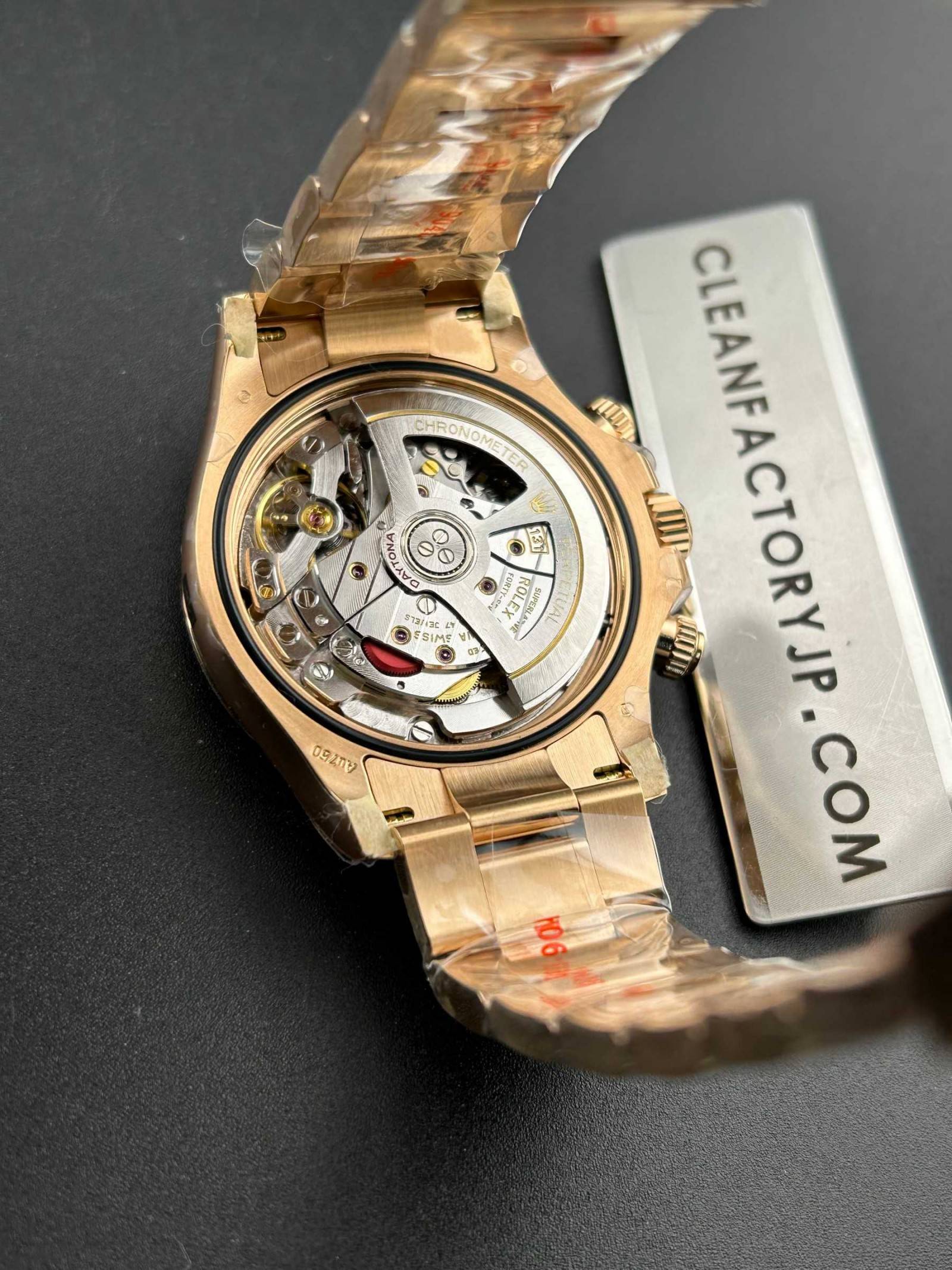 CLEANクリーン工場 ROLEXロレックス デイトナ126505 ローズゴールド