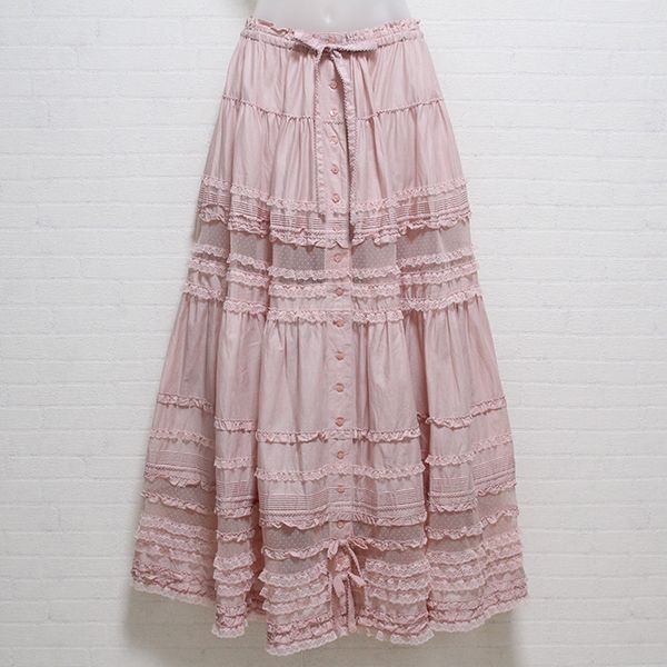 ピンクドットチュール使いローンスカート - ピンクハウス通販