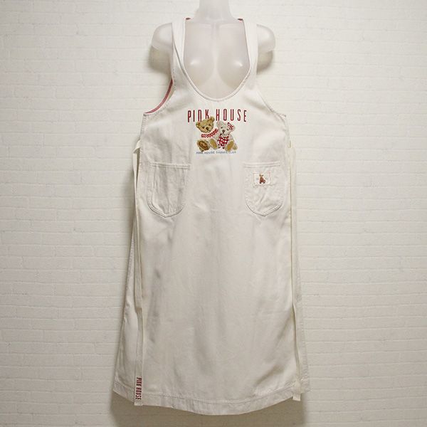 生成ペアくま刺繍ジャンパースカート - ピンクハウス通販｜リサイクル