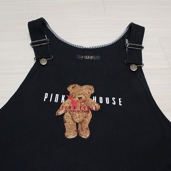 黒くま刺繍ジャンパースカート - ピンクハウス通販｜リサイクル