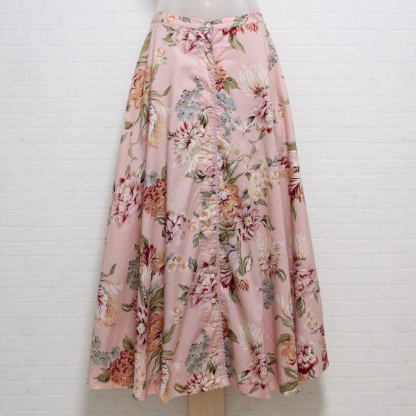 ピンク花柄スカート【S】 - ピンクハウス通販｜リサイクルブティック