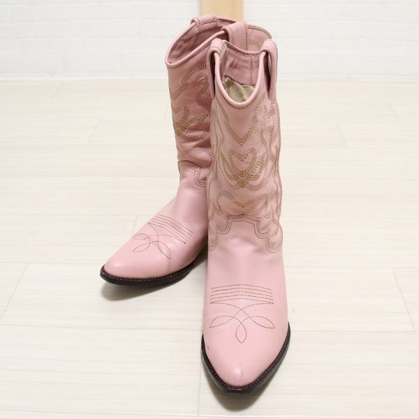 ピンクウエスタンブーツ【L】 - ピンクハウス通販｜リサイクル