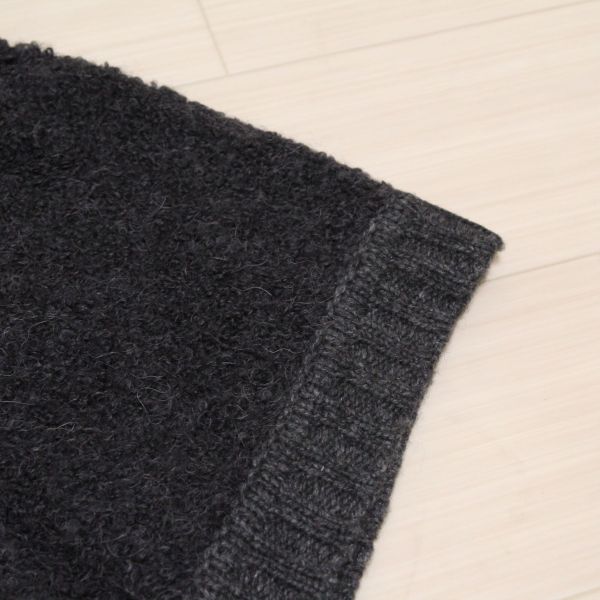 グレーフード付きニットポンチョ - ピンクハウス通販｜リサイクル