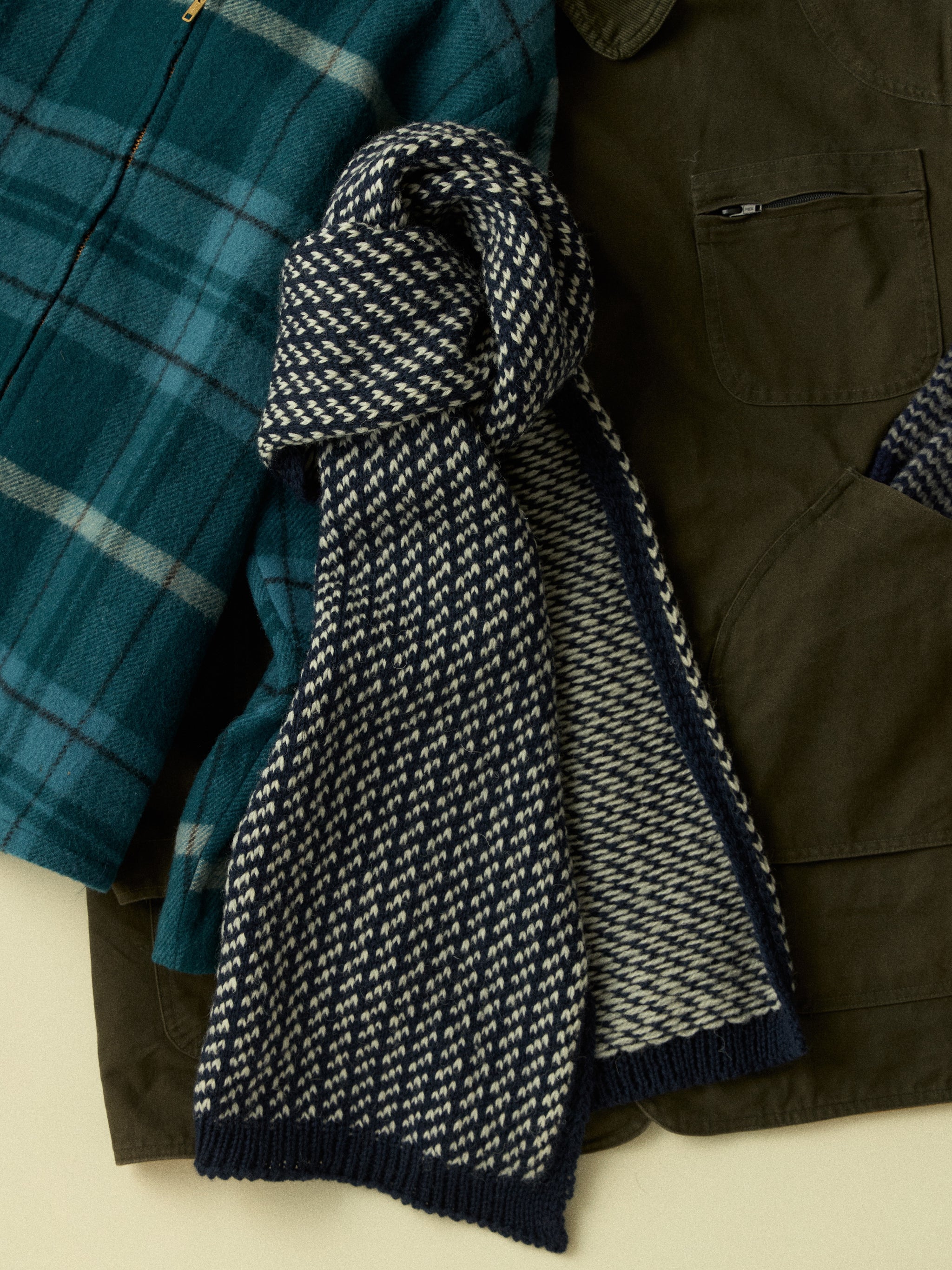 HIGHLAND2000×2nd】バーズアイニットマフラー – CLUB 2nd