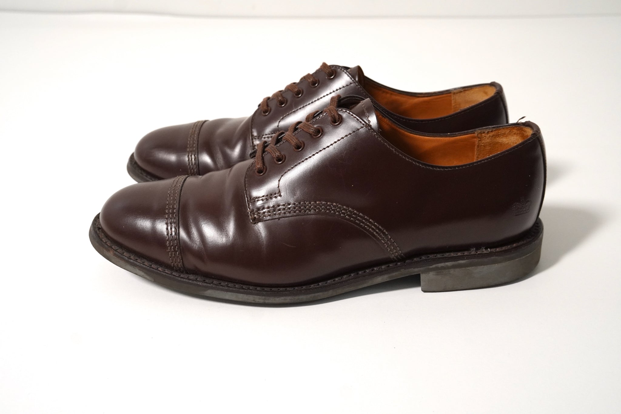 サンダースのミリタリー ダービーシューズ[イングランド製