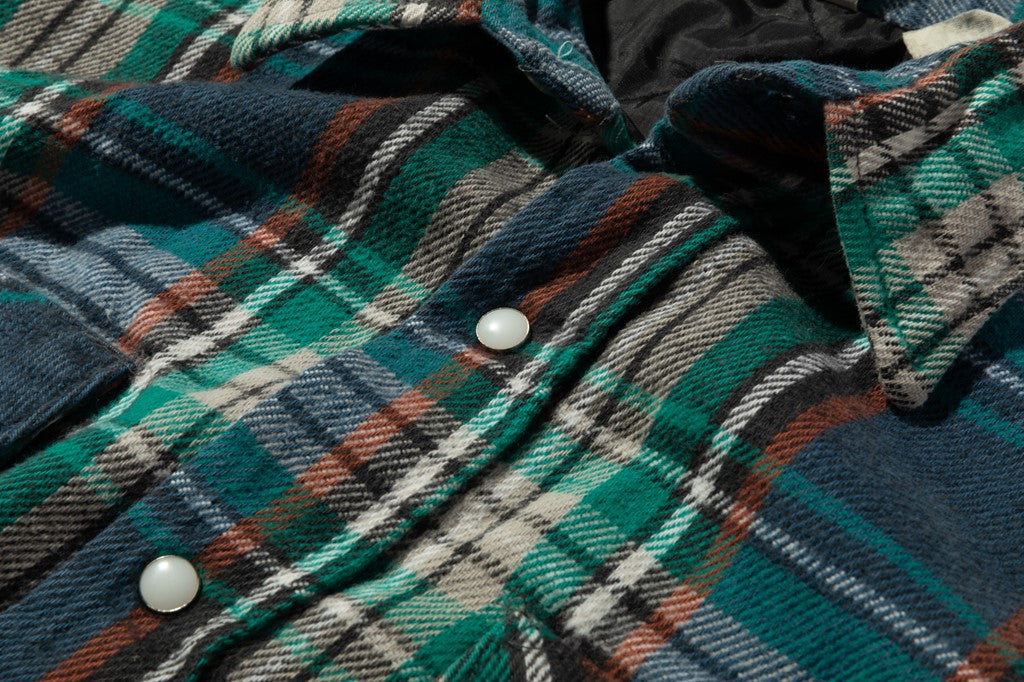 1980〜90年代 FIVE BROTHER ライニング付きフランネルシャツ