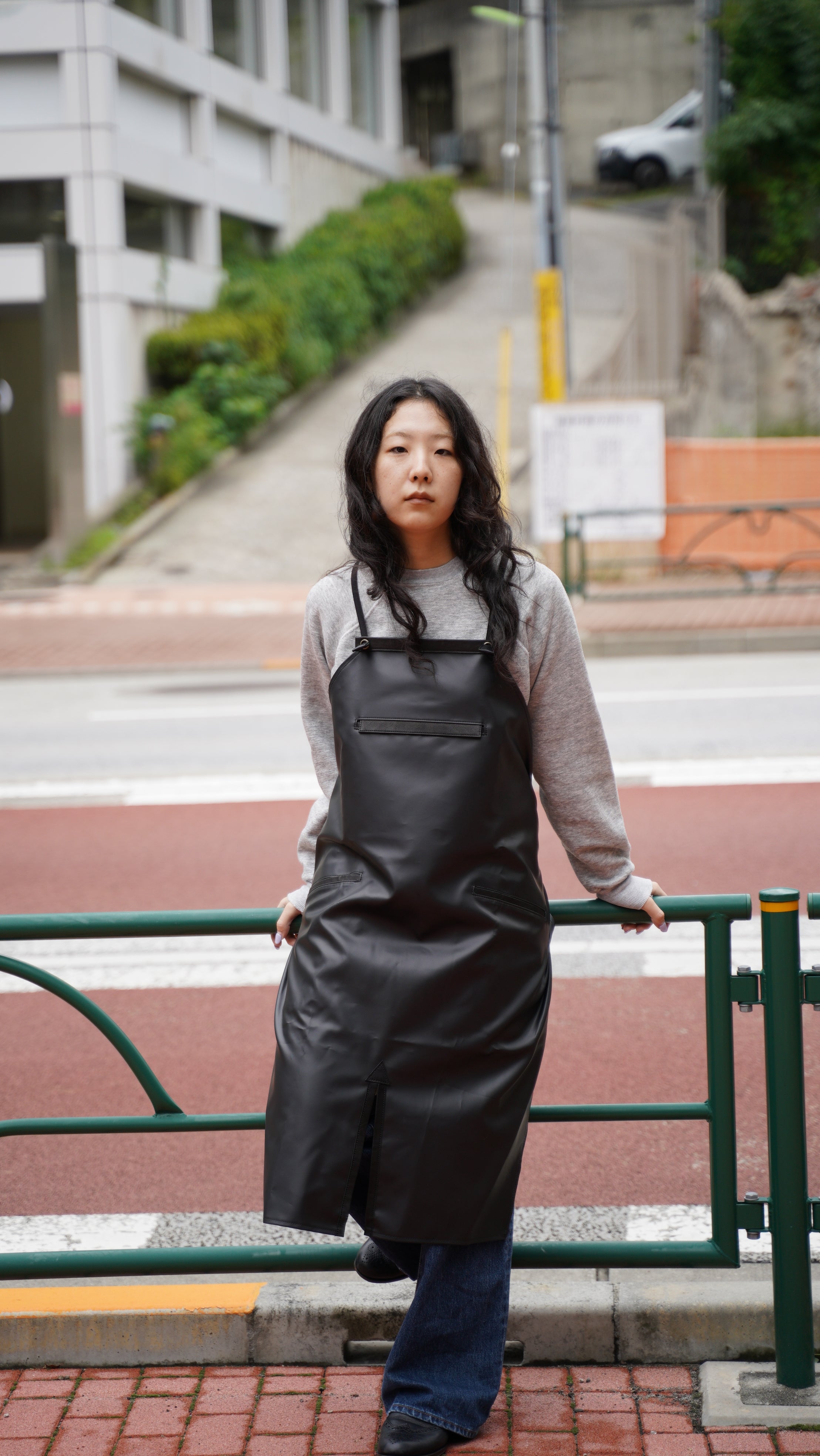 シザーケース付き】aruci × PREPPY アンチステインエプロン【6月30日頃