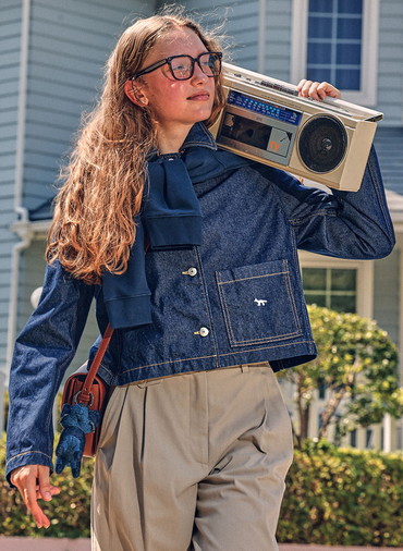 DENIM CROPPED JACKET｜CLUÉL Have a Good Buy!｜ファッション雑誌