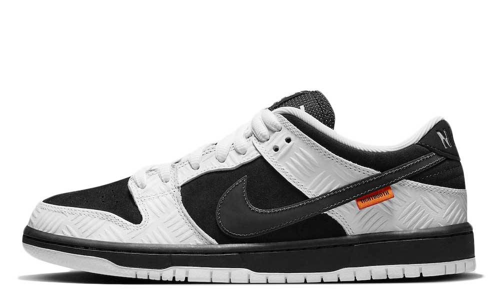 Nike SB x TIGHTBOOTH Dunk Low Pro Black White | Where To Buy