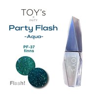 TOY＇s x INITY パーティーフラッシュ アクア 5色セット