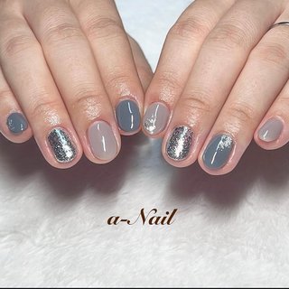 2026年】新着順｜ワンカラー/グレー/5月ネイルのネイルデザイン