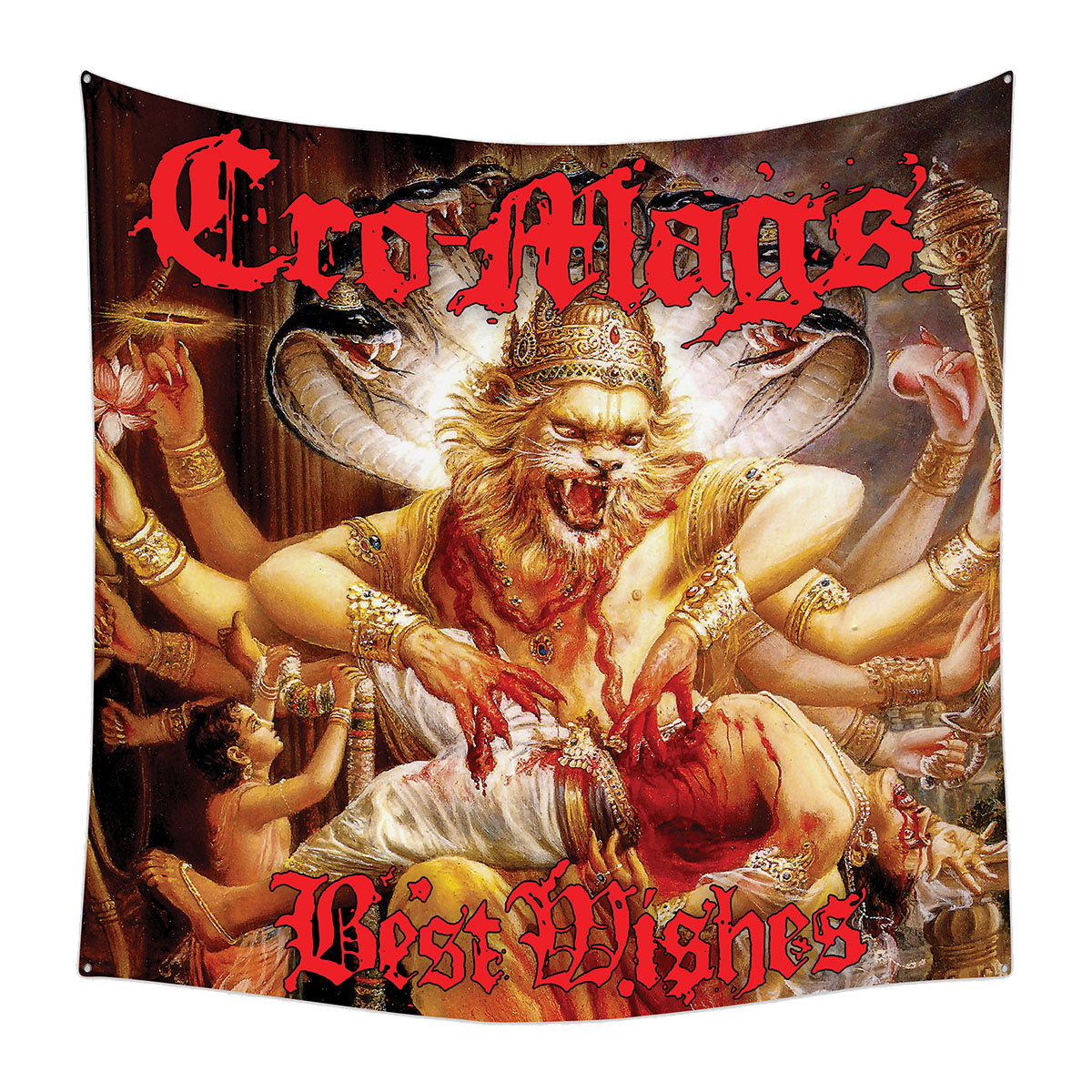 Cro-Mags - Best Wishes Wall Flag