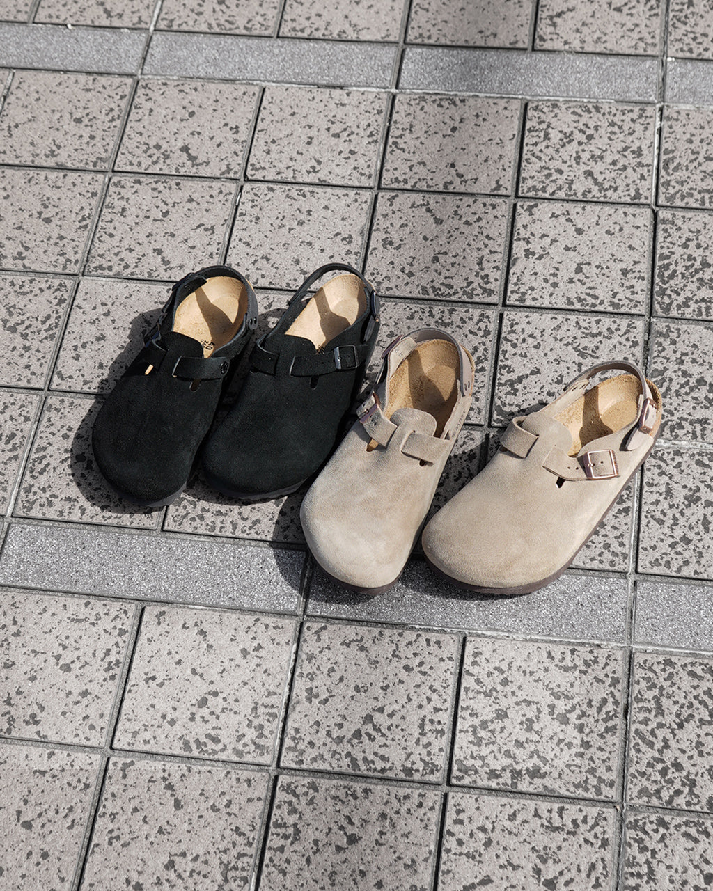 ビルケンシュトック BIRKENSTOCK トキオ Tokio Suede ベロアレザー