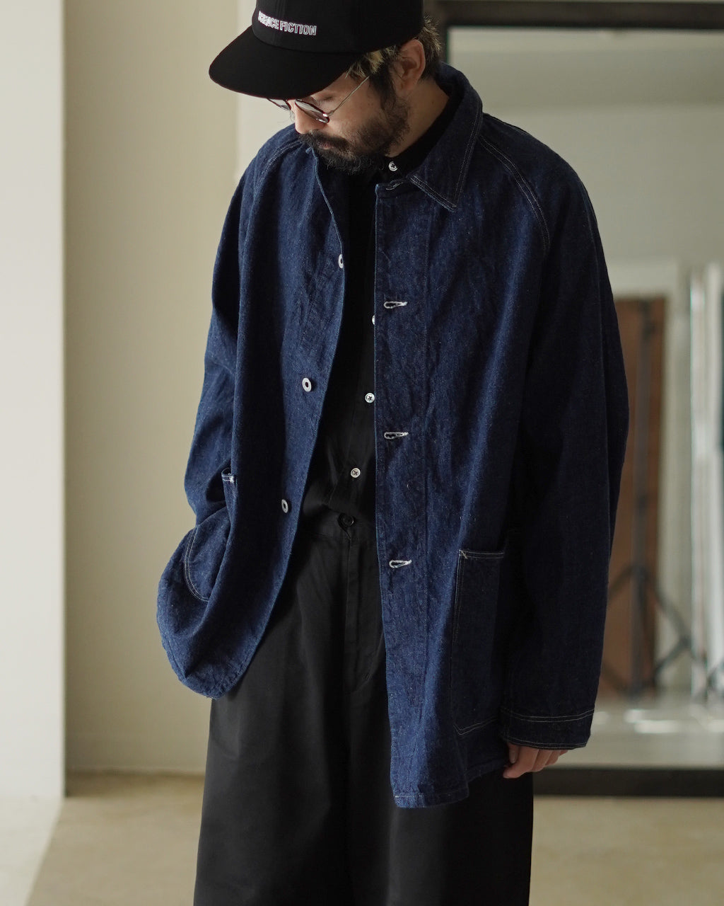 orslow オアスロウ カバーオール デニムジャケット メンズ 40'S WWII