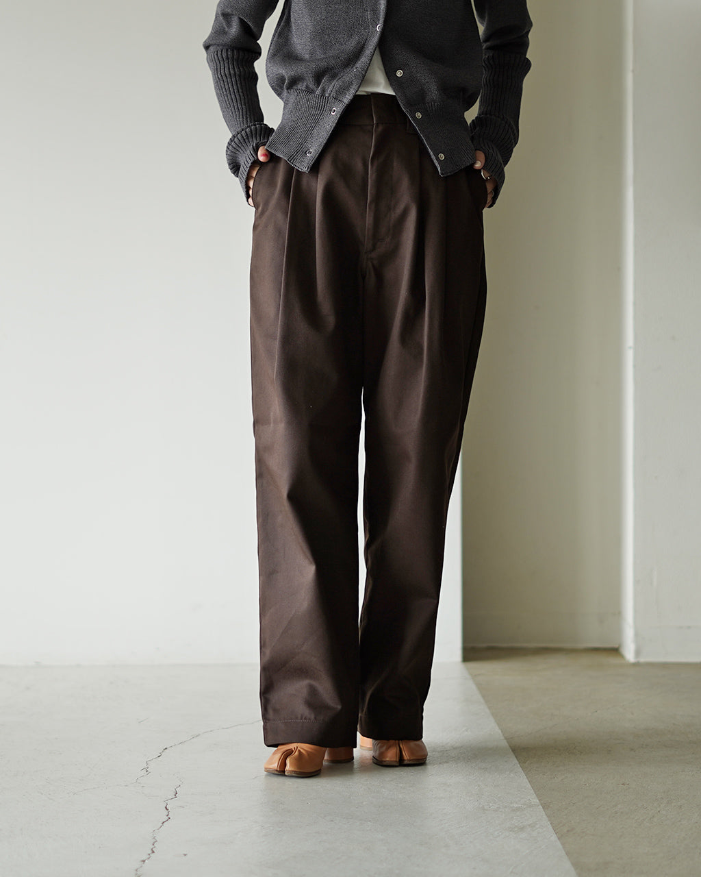 シンゾーン THE SHINZONE トムボーイ パンツ TOMBOY PANTS ツータック