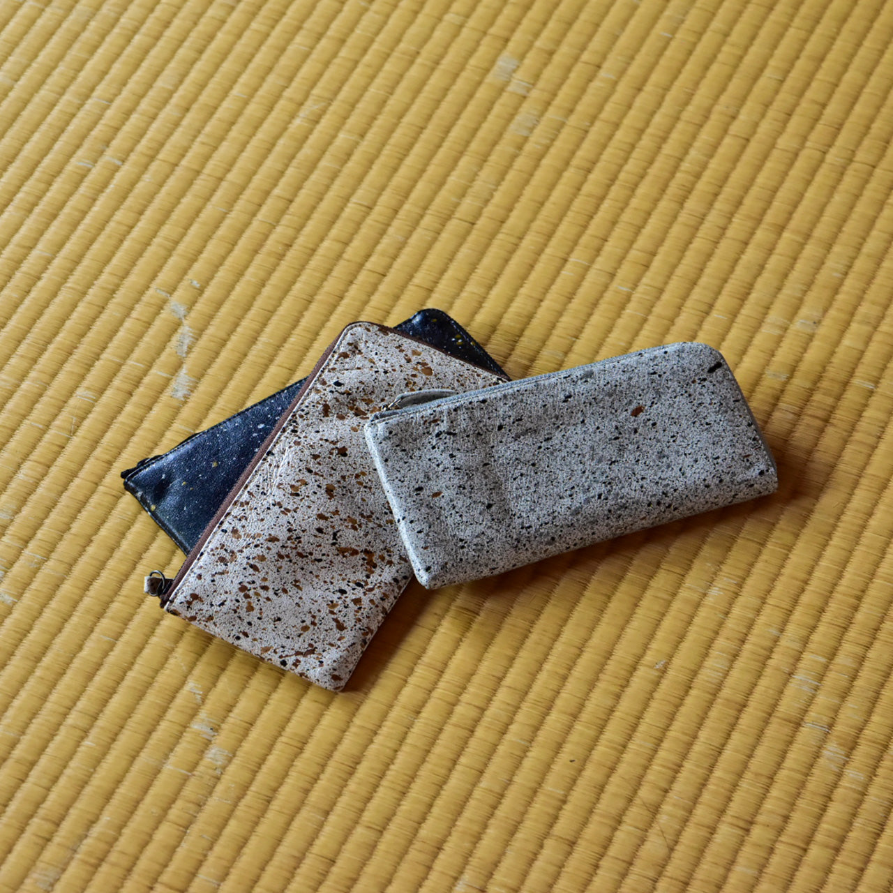 MIKAGE】HALF ZIP WALLET LARGE / ハーフジップウォレット ラージ