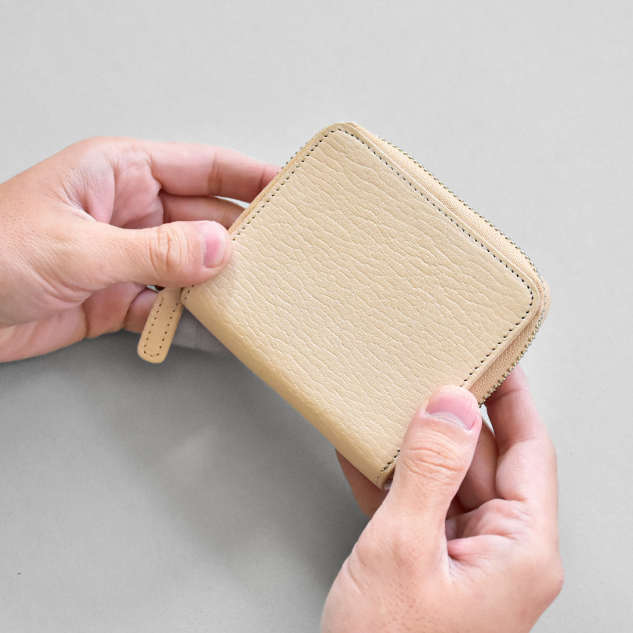 TOKYO NUME】MINI ROUND ZIP WALLET / ミニラウンドジップウォレット