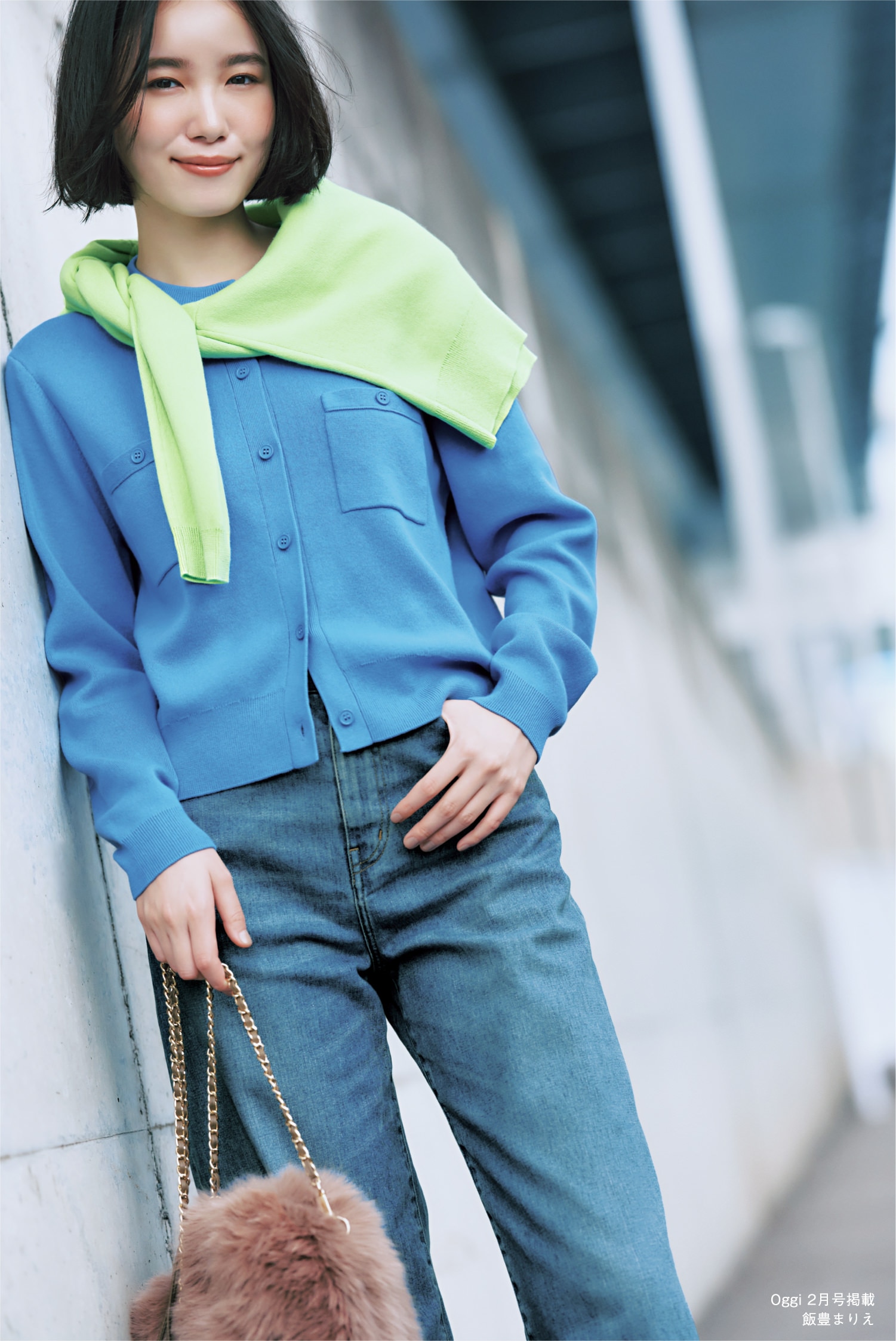 Oggi 2月号掲載「23区」名品図鑑 vol.10 / コットンカシミヤ ニット