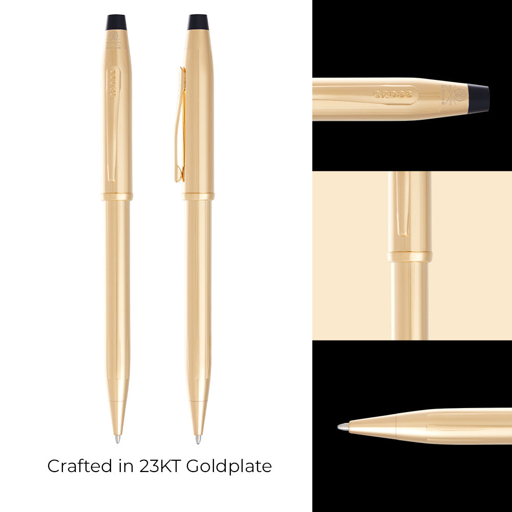 Century II 23KT Gold Ballpoint Pen | Cross – A.T. Cross