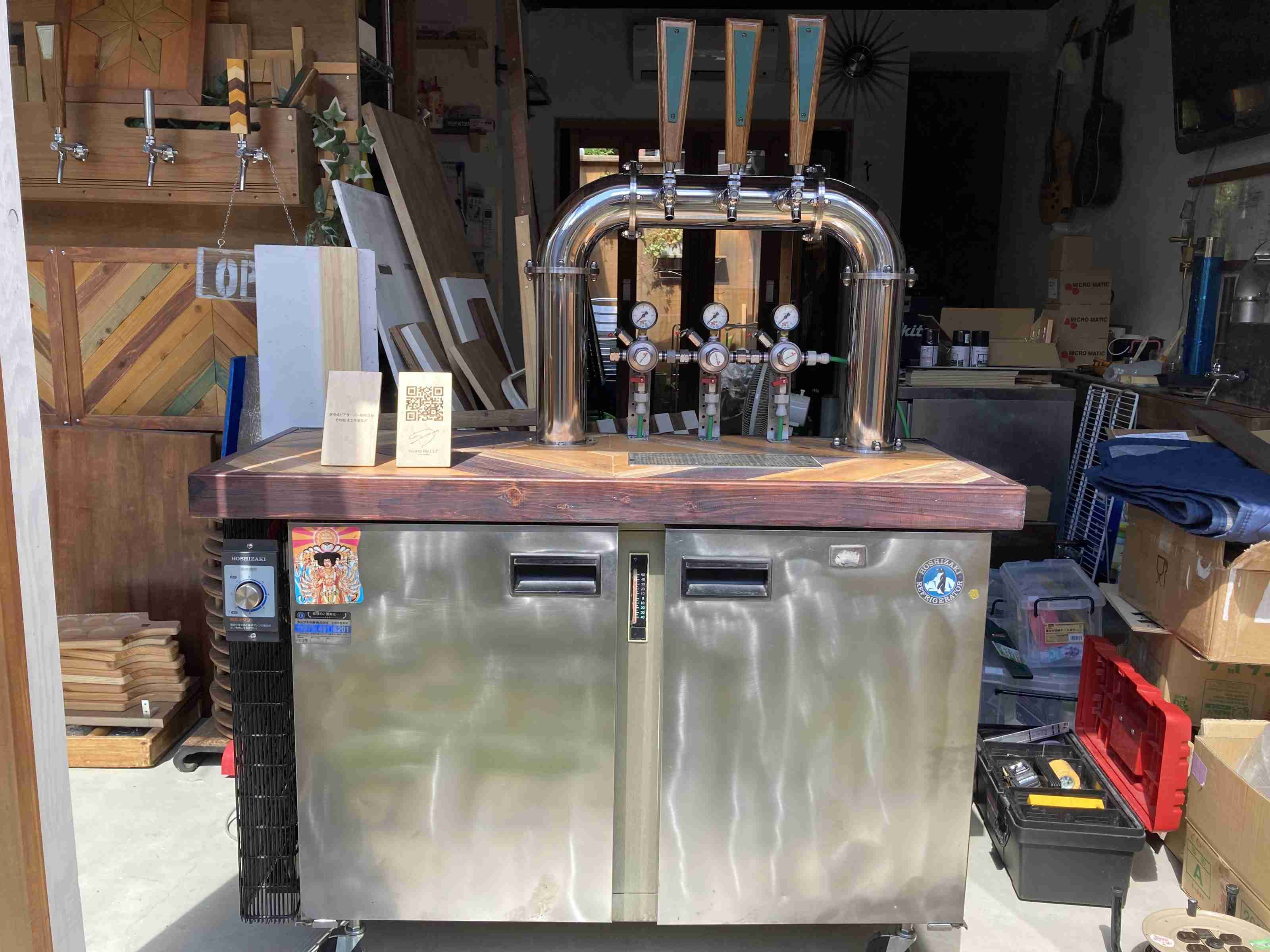 業務用クラフトビールサーバー制作事例(Swing-By)