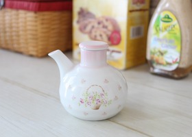 イマン ローズバスケット 陶器、ホーロー － フレンチカントリーのバラ