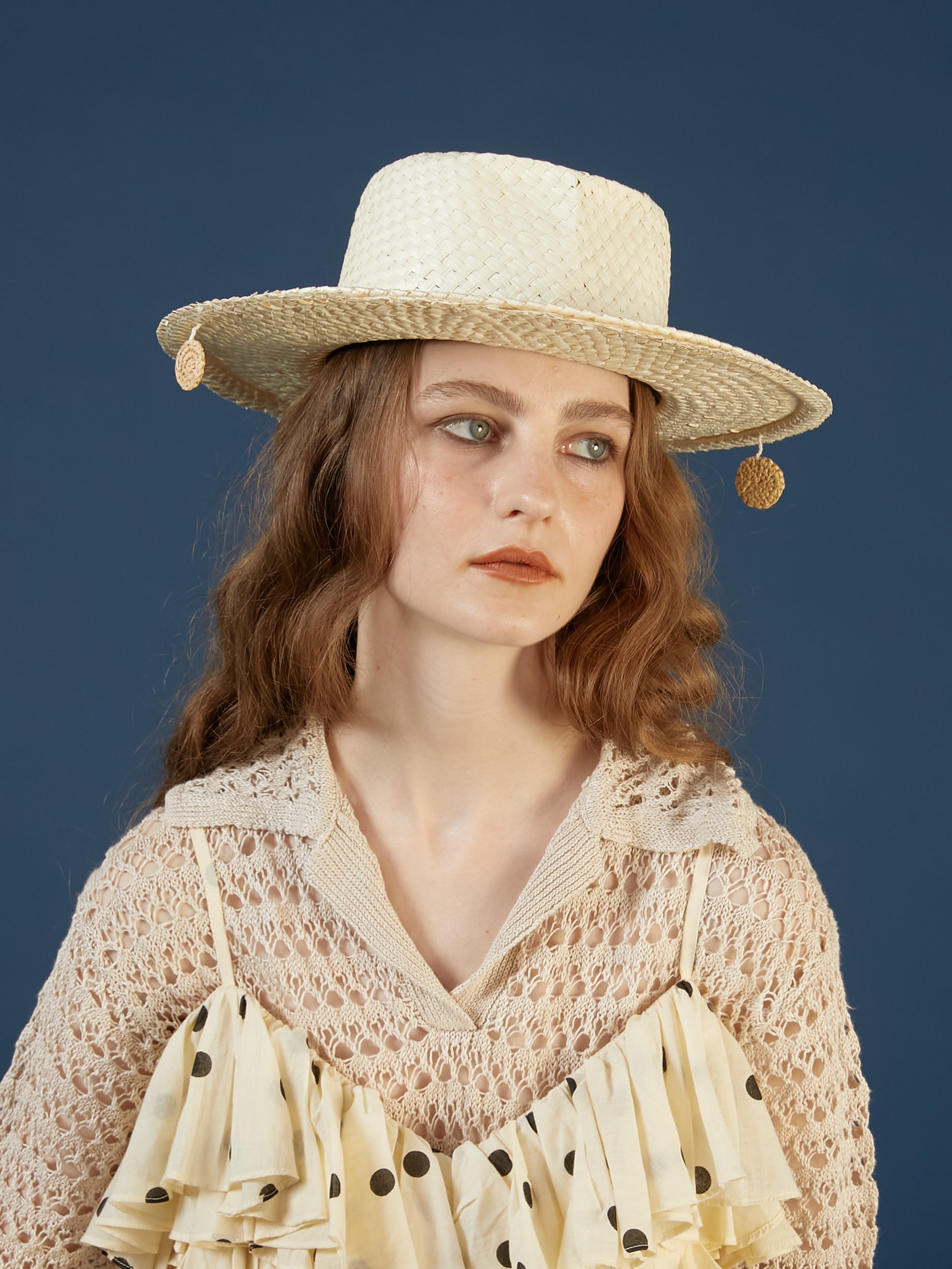 La Maison de Lyllis summer hat │ BEIGE