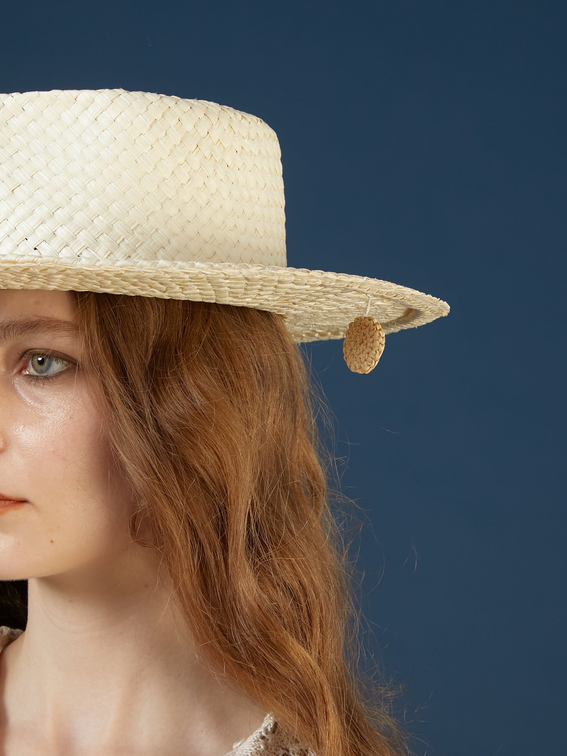 La Maison de Lyllis summer hat │ BEIGE