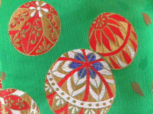 七五三 結び帯 金襴生地の作り帯 7歳用(大寸)、5歳用(中寸)、3歳用(小