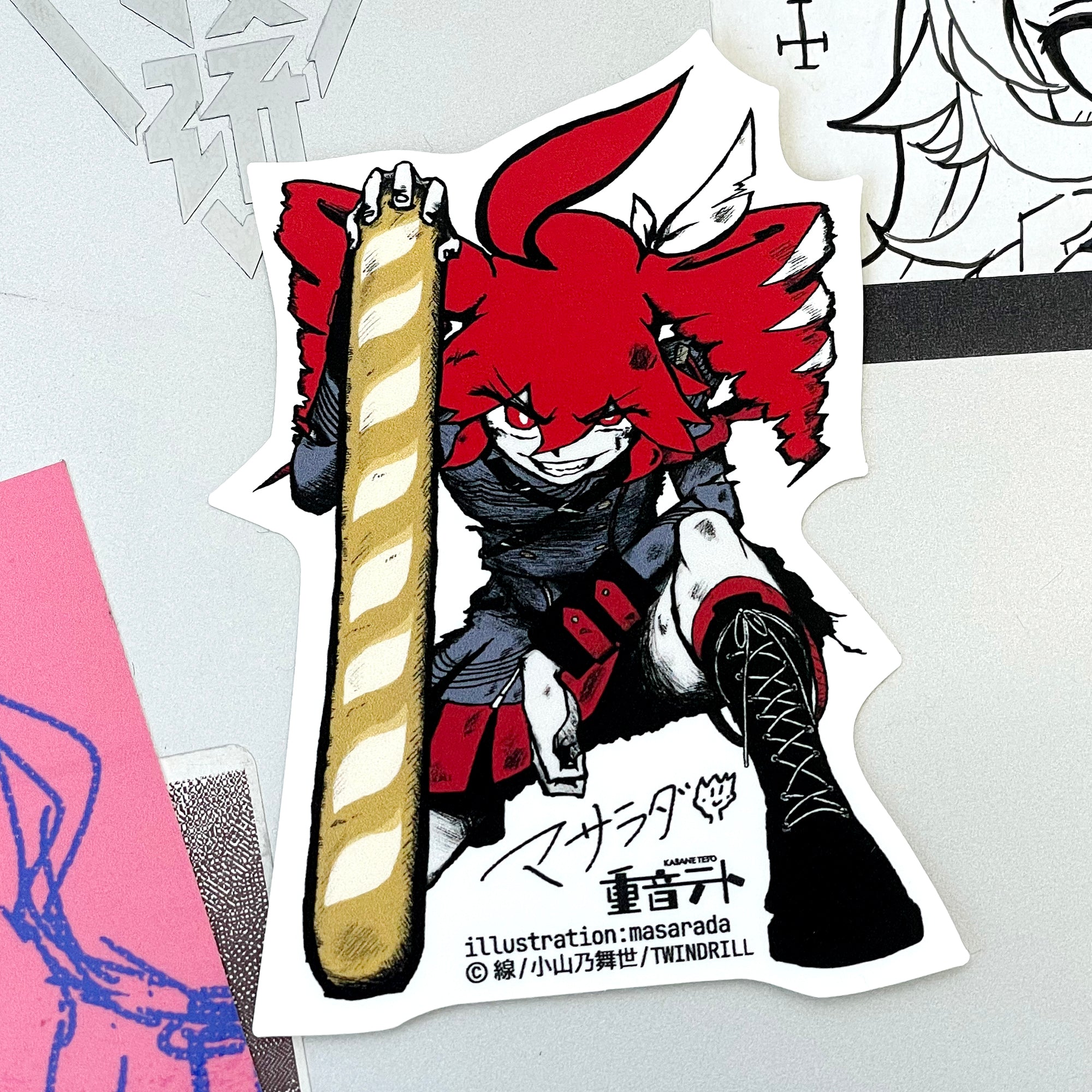 重音テトステッカー マサラダVer.【CTCRECORDS】 – 中央町戦術工芸