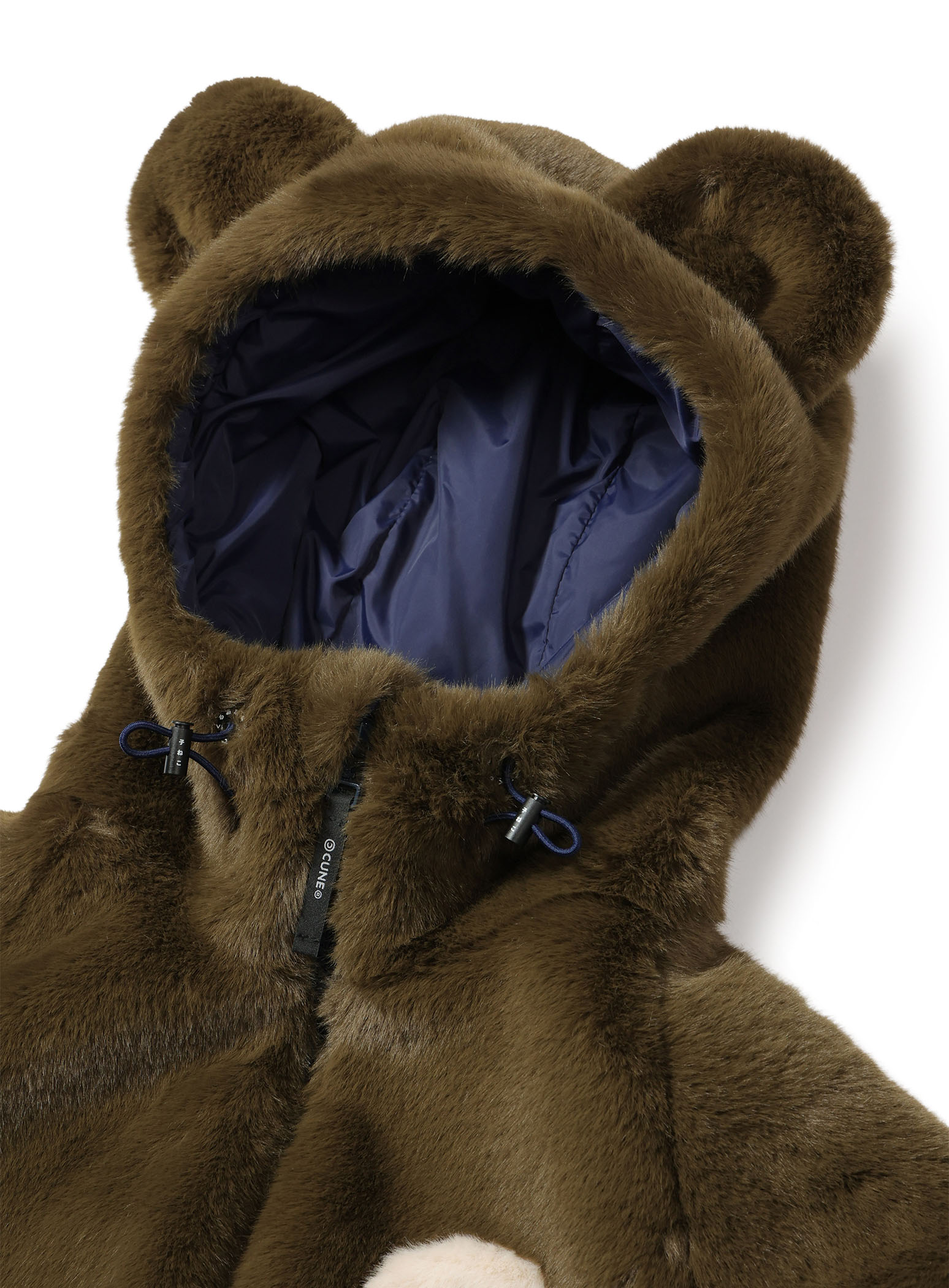 耳付きファーブルゾン｜ウサギがいる｜CUNE ONLINE STORE