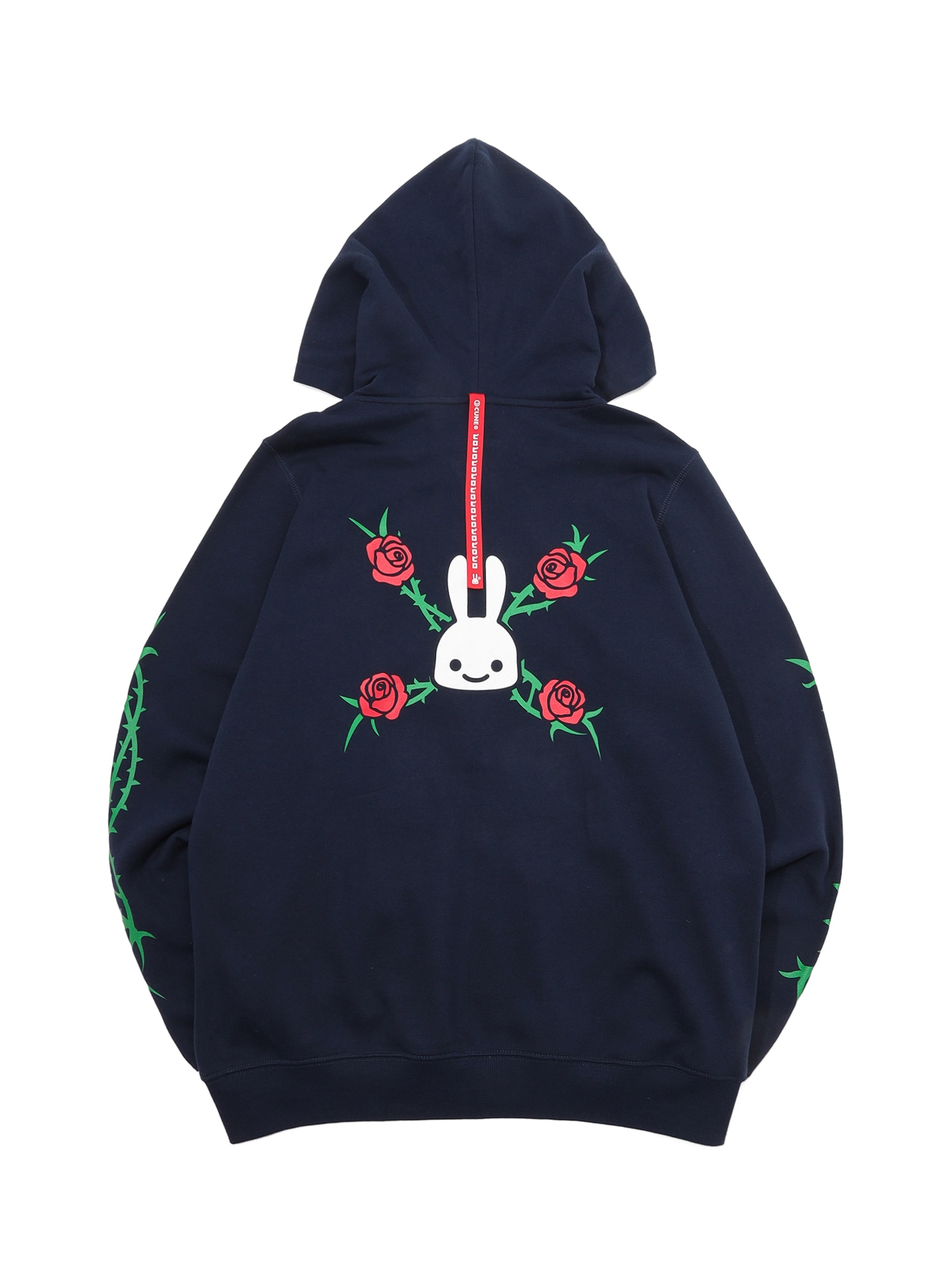 CUNE ZIP PARKA バラ｜ウサギがいる｜CUNE ONLINE STORE