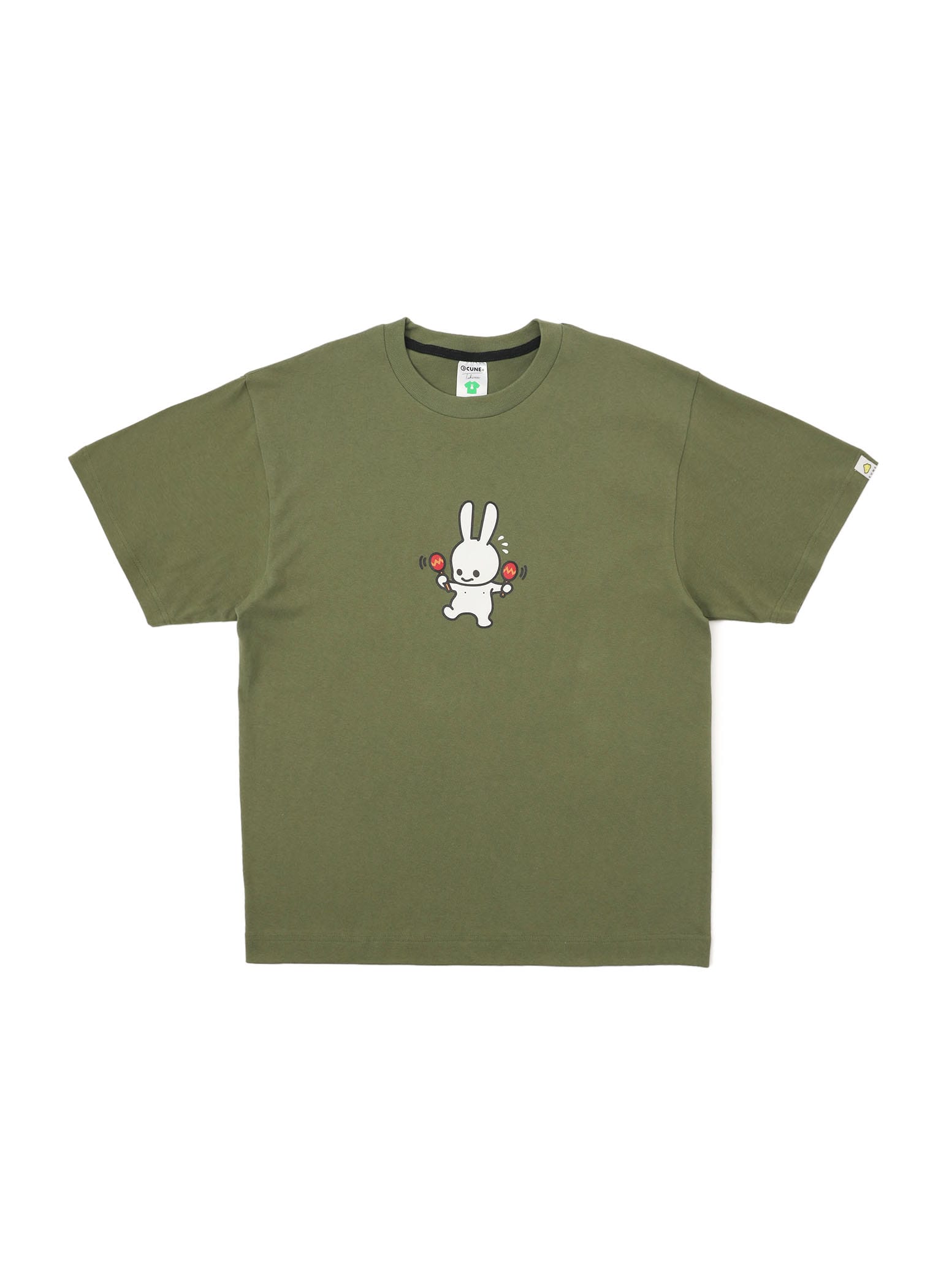 S/S Tee マラカス｜ウサギがいる｜CUNE ONLINE STORE
