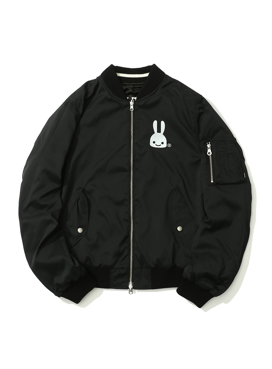 骨スカジャン｜ウサギがいる｜CUNE ONLINE STORE